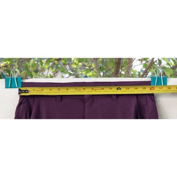 Fabletics NWOT Men's 4-Way Stretch Water Resist The Only Pant Purple‎ Size 29x32 - Picture 2 of 4